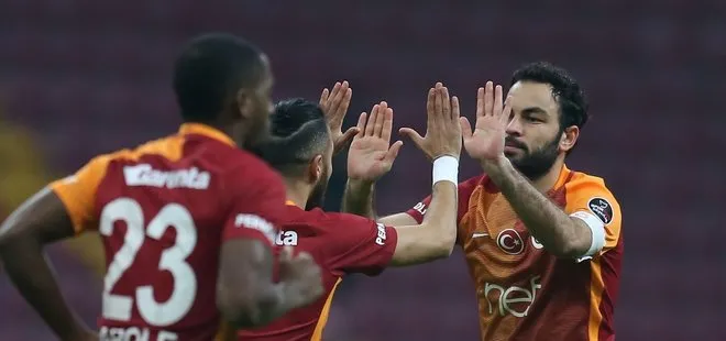 GALATASARAY, GENÇLERBİRLİĞİ'Nİ SON DAKİKADA GEÇTİ
