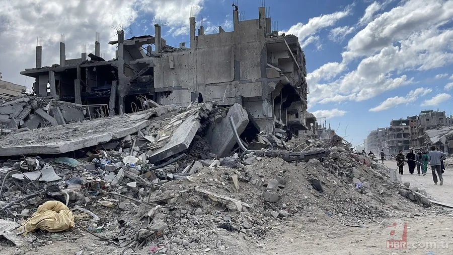 Katil İsrail Gazze'den çekildi! Büyük yıkımın boyutu ortaya çıktı 4
