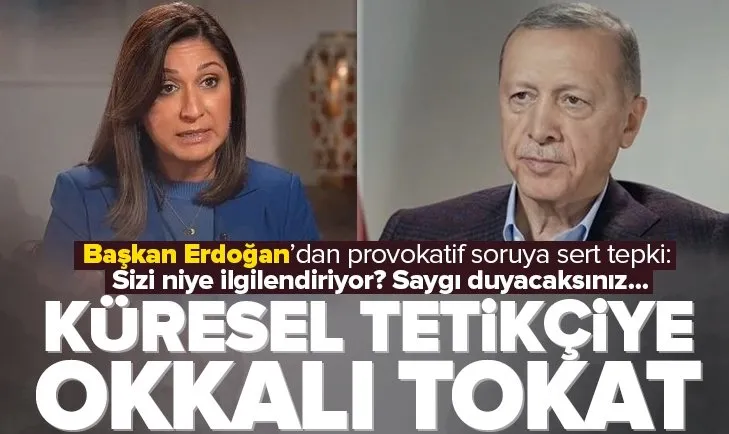 PBS kanalının sunucusu Amna Nawaz’ın provokatif sorusuna Başkan Erdoğan’dan sert tepki: Sizi niye ilgilendiriyor? Saygı duyacaksınız...