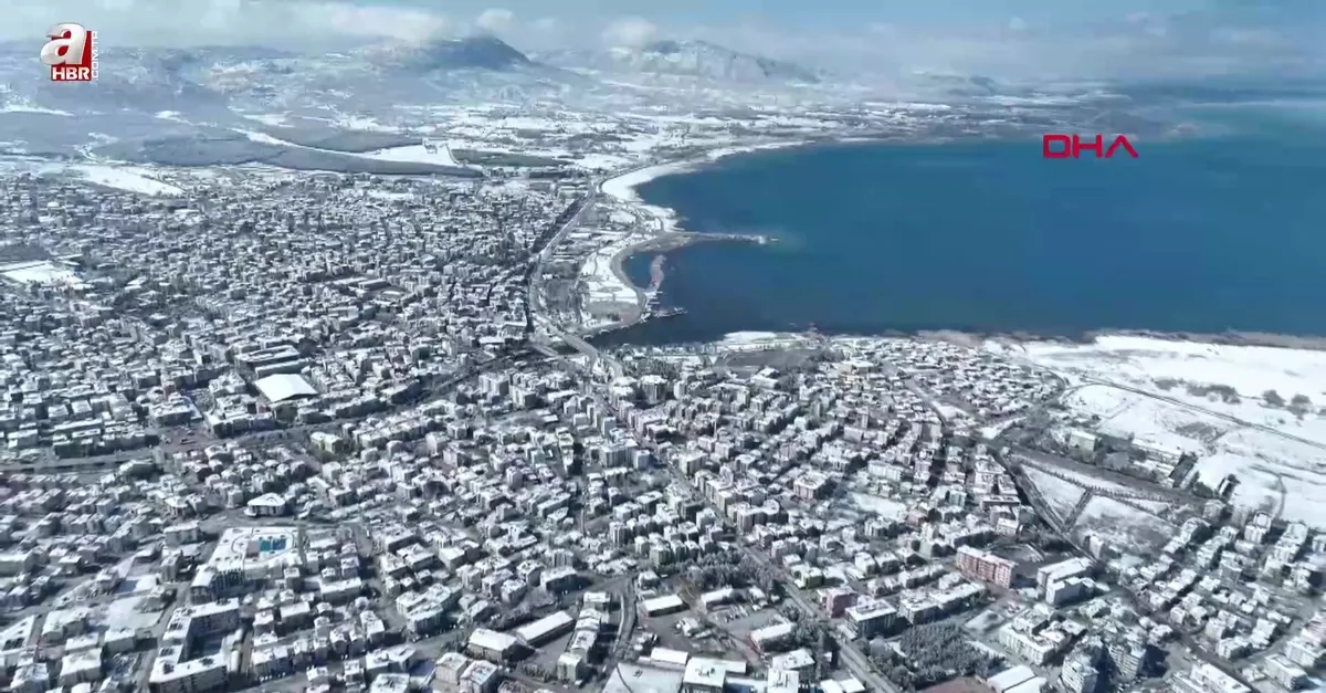 Konya beyaza büründü