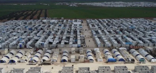 Azez’deki briket evler Suriyelilerin umudu oldu