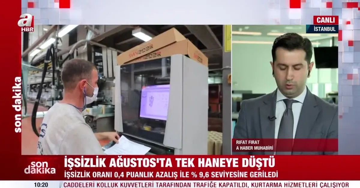 İşsizlik Ağustos’ta tek haneye düştü