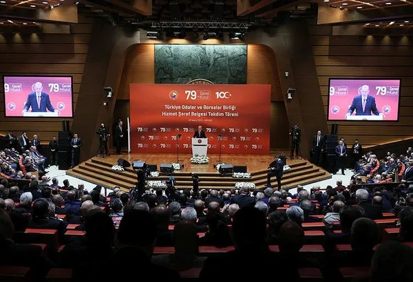 Başkan Erdoğan’dan TOBB 79. Genel Kurulu’nda önemli mesajlar: Millet kumar masasını devirdi