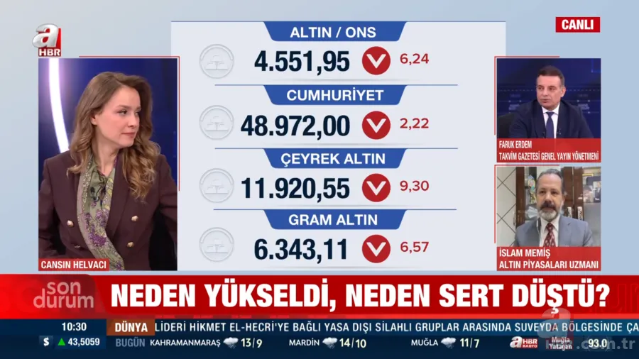Altında kırmızı pazartesi alarmı! İslam Memiş gram için net konuştu: Al ve unut 1