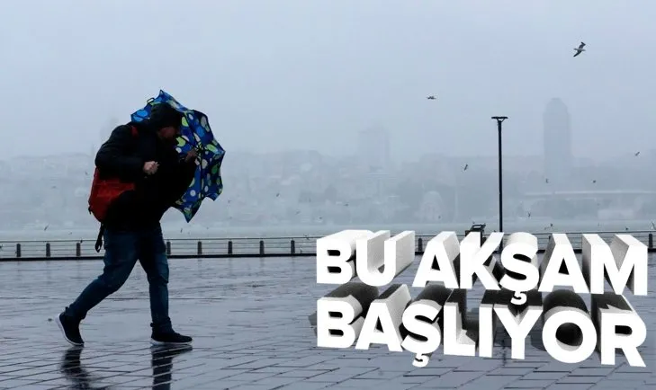 Meteoroloji o illeri tarih vererek uyardı! Sağanak ve fırtınalar geliyor