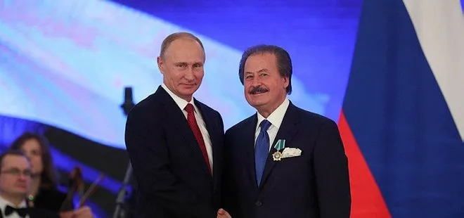 Vlademir Putin’den Çağlar’a dostluk nişanı