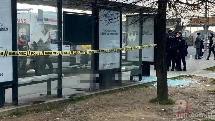 İstanbul’da kan donduran olay! Otobüs durağında silahını ateşledi