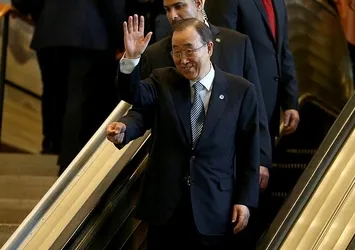 Ban Ki-mun BM'ye veda etti