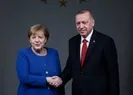 Son dakika: Başkan Erdoğan Merkel ile görüştü! İşte gündemdeki konular