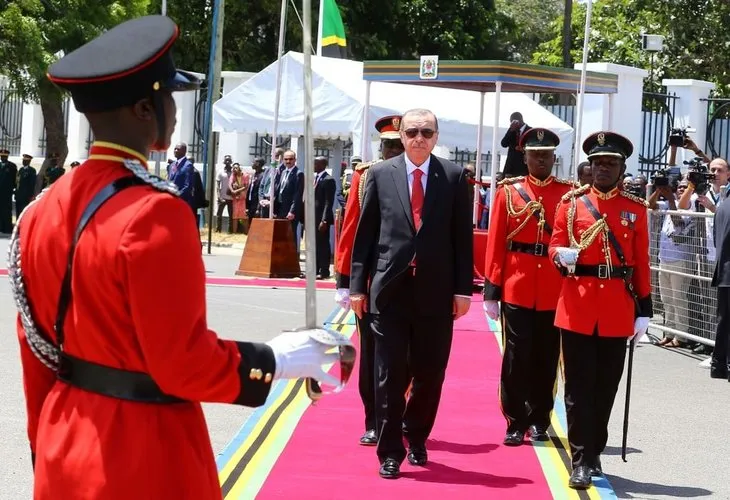 Cumhurbaşkanı Erdoğan Tanzanya’da