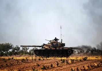 El Bab'da operasyon: 1 şehit, 2 yaralı