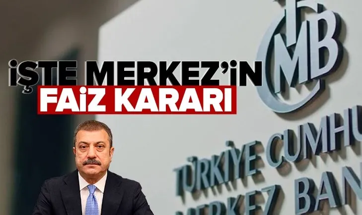 SON DAKİKA | Merkez Bankası faiz kararını açıkladı! Faiz kaç puan indi?