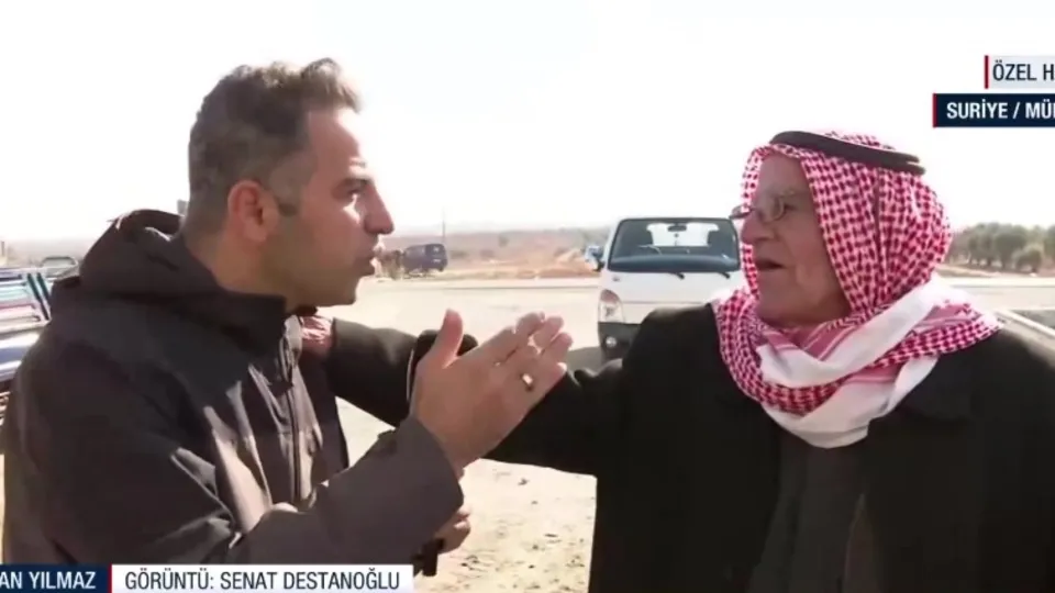 Özgür Suriye’de duygulandıran buluşma!