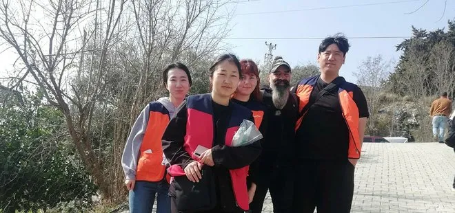 Samandağ’a Güney Koreli gönüllülerden depremzedelere yardım!