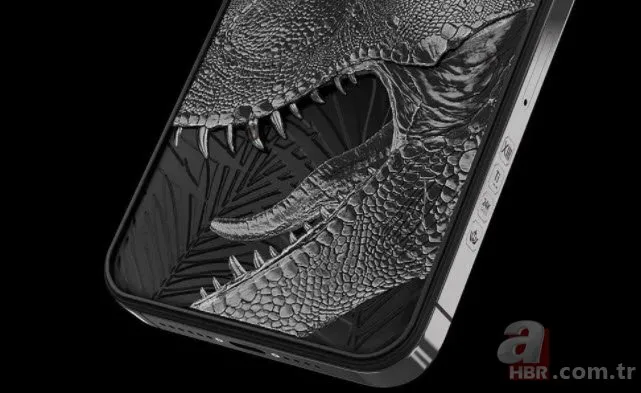 80 milyon yıllık T-rex dişinden iPhone 13 Pro Max yapıldı! Rus şirket fiyatını ve adedini açıkladı