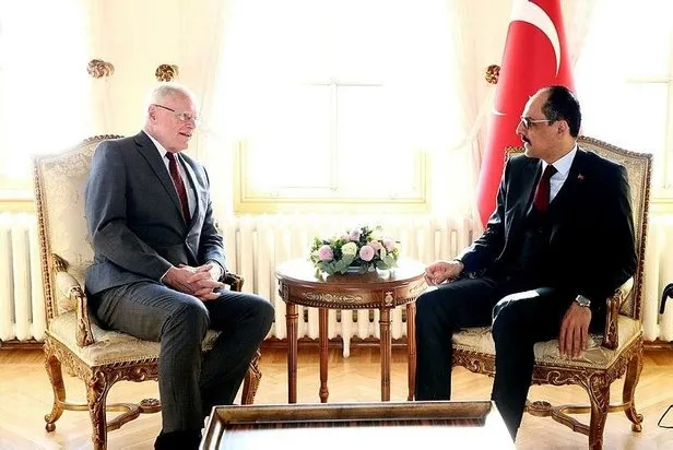 Cumhurbaşkanı Sözcüsü Kalın, ABD’nin Suriye Özel Temsilcisi Jeffrey ile görüştü - 2