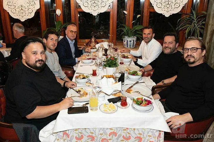 Galatasaray Futbol Takımı iftar yemeğinde bir araya geldi