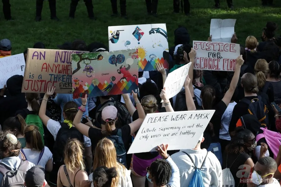 George Floyd'un ölümü Beyaz Saray’ı savaş alanına çevirdi: Yak, yık, öldür, yok et! ABD rüyası tersine döndü 8