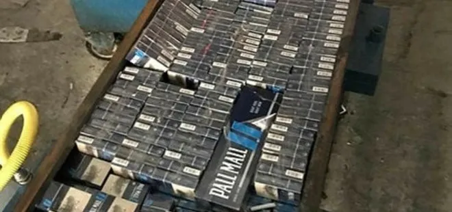 Ağrı’da binlerce kaçak sigara paketi ele geçirildi