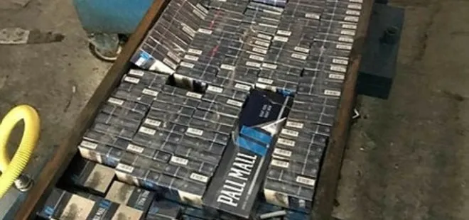 Ağrı'da binlerce kaçak sigara paketi ele geçirildi