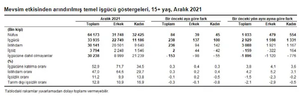 Son dakika: Aralık ayı işsizlik oranları belli oldu! - 3