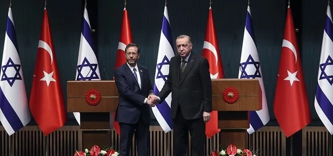 Son dakika: Başkan Recep Tayyip Erdoğan İsrail Cumhurbaşkanı Herzog ile görüştü