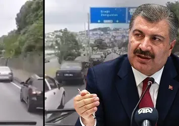Sağlık Bakanı Koca'dan sürücülere "fermuar yöntemi" uyarısı