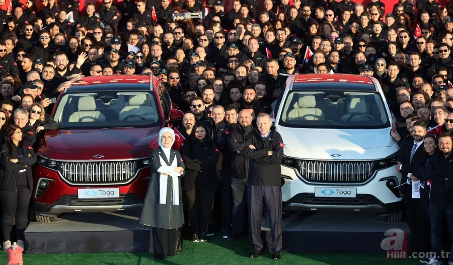 Başkan Erdoğan'dan TOGG paylaşımı: Tekerine taş değmesin 6