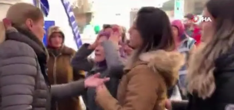 Diyarbakır İl Başkanlığı önünde gerginlik! Aileler fenalaştı...