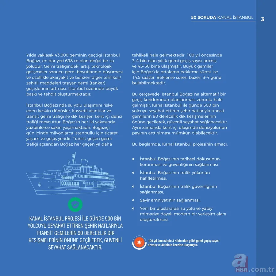 Kanal İstanbul'un maliyeti ne kadar? Çevreye zararı var mı? Kanal İstanbul için vergi alınacak mı? İşte 50 soruda Kanal İstanbul 5