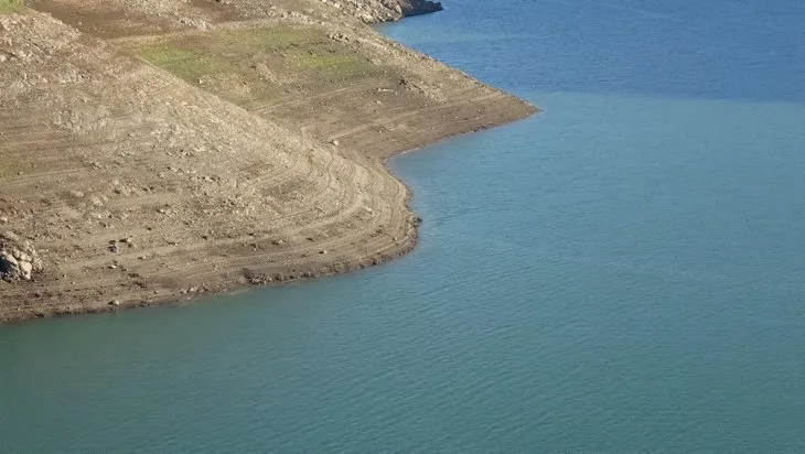 Su kaynakları hızla tükeniyor! Yuvacık Barajı’nda su seviyesi yüzde 24’e düştü