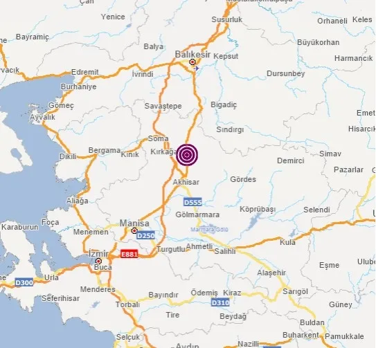 Son dakika: Manisa'da 5,2 büyüklüğünde deprem - 2