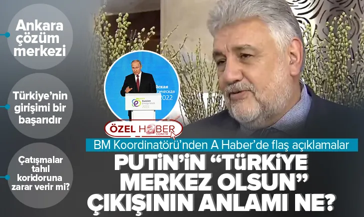 Putin’in Merkez Türkiye olsun mesajı ve anlamı