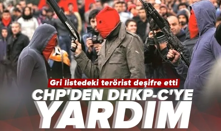 Son dakika: Gri listedeki DHKP-C’li CHP’nin örgüte desteğini deşifre etti: Belediyelerden koli geldi