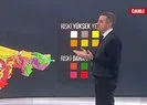 İstanbul’un deprem risk haritası!