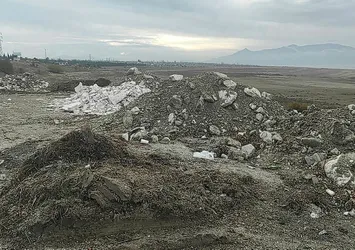 Burdur Gölü kenarında dehşete düşüren manzara!