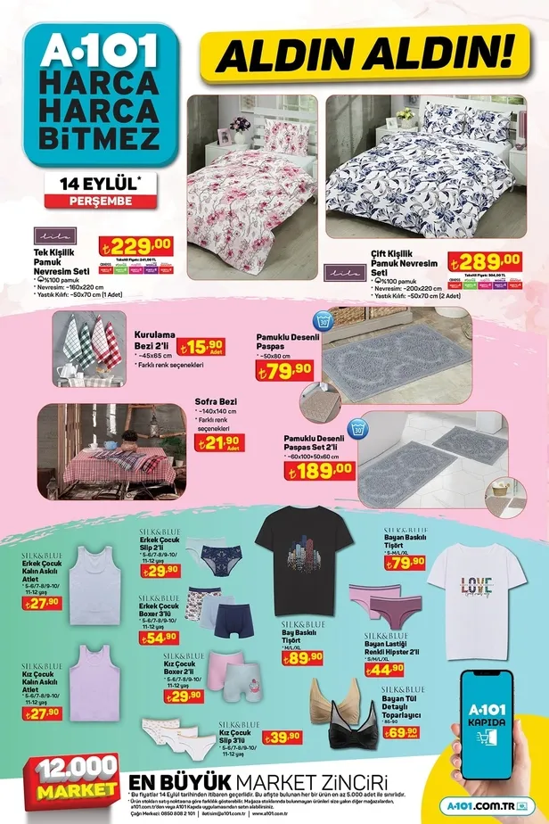 14 Eylül A101 aktüel ürünler kataloğu: A101’e 65 inç Toshiba 65 LED TV, Lenovo bilgisayar, yuvarlak fırın, 8 Litre airfryer, katlanabilir tabure geliyor