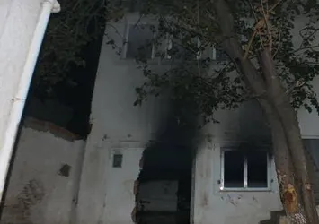 Şizofreni hastası evini ateşe verdi