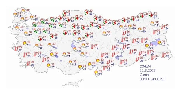 İstanbul'a yağış geliyor | Meteoroloji tarih verdi! Eyyam-ı bahur gidiyor… (5 günlük haritalı hava durumu tahminleri) - 7