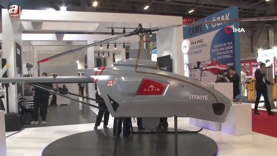 Afetlerle mücadeleye insanız helikopter!