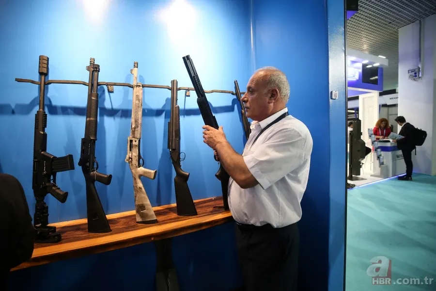 Yerli silahlar SAHA EXPO 2018 Fuarı'nda görücüye çıktı 7