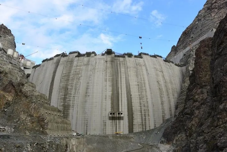 Yusufeli Barajı nerede | Dev projede sona doğru! 7 metre kaldı