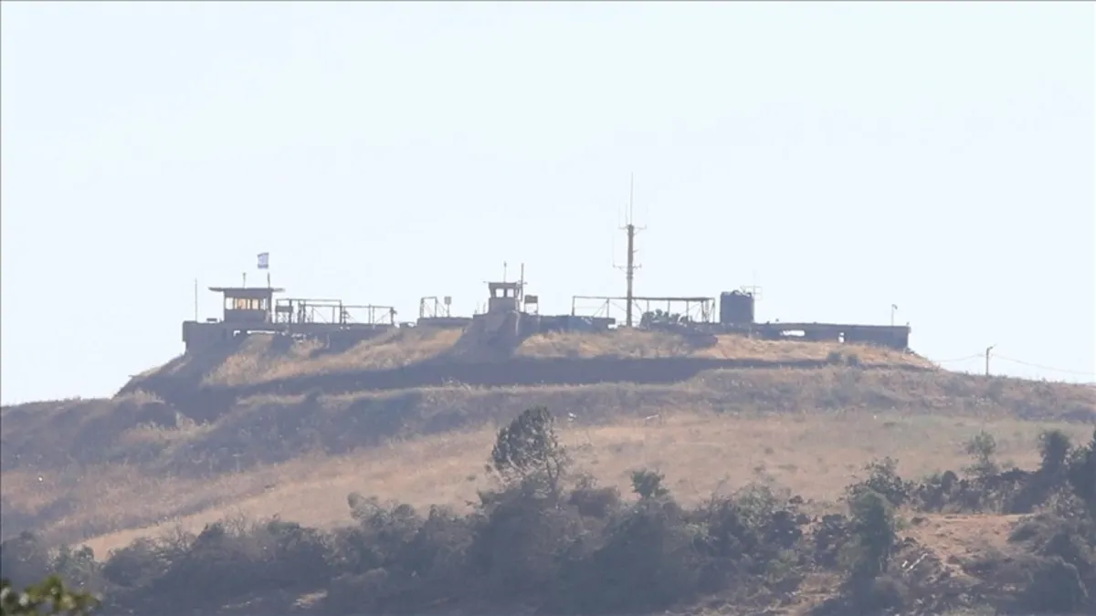 İşgalci İsrail ordusu Suriye'nin Kuneytra kırsalındaki ihlallerini sürdürüyor