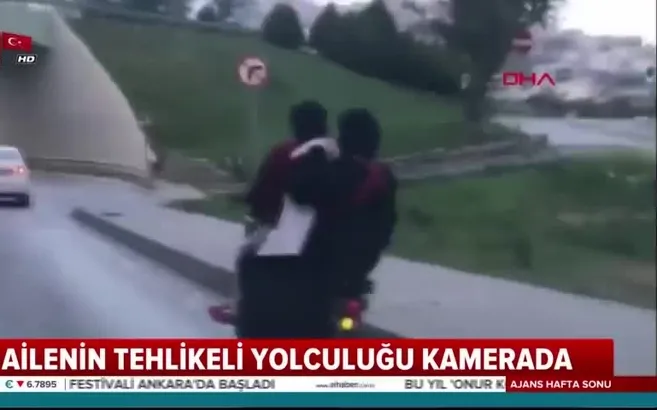 Maltepe'de tehlikeli yolculuk!