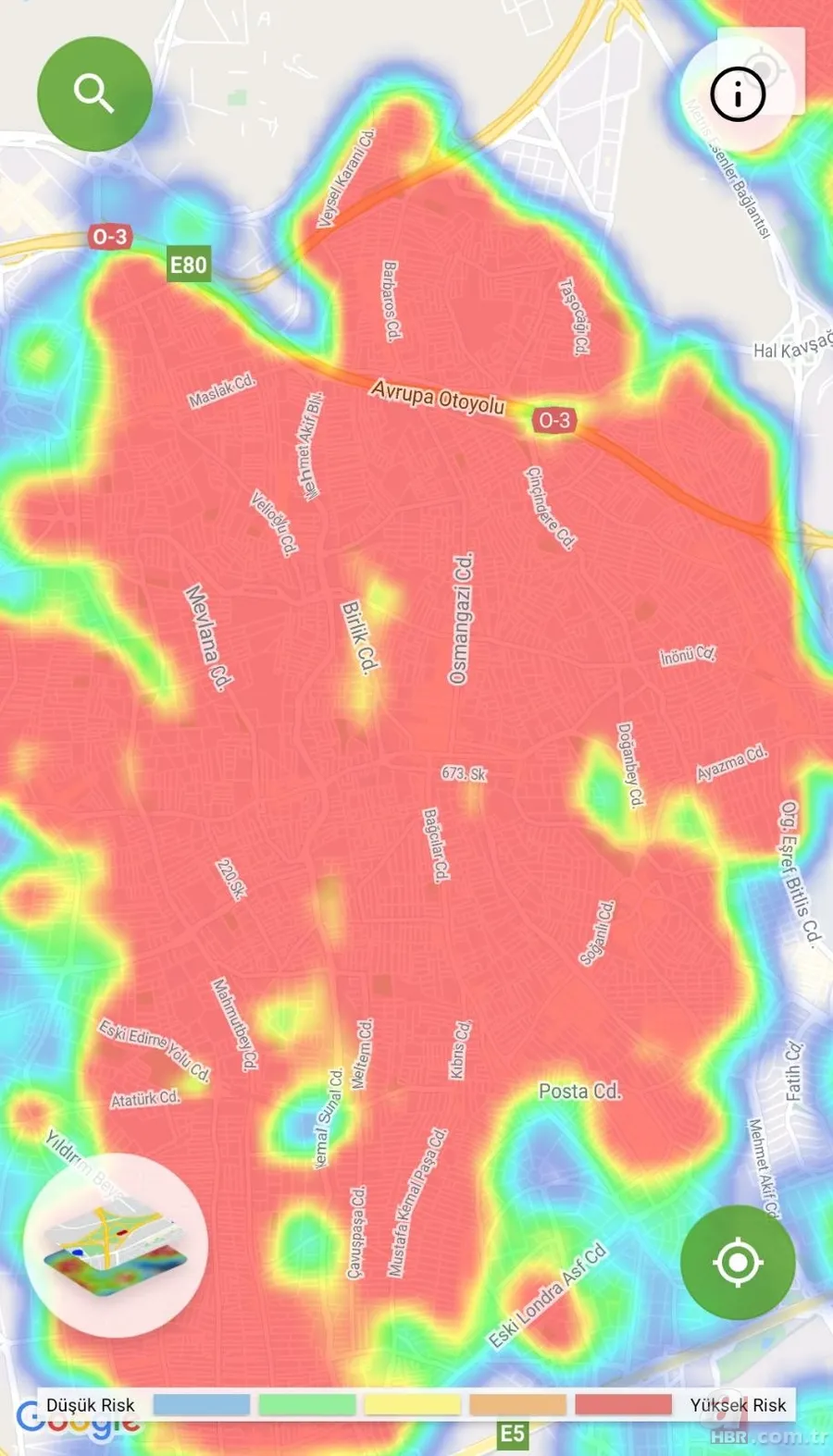 İstanbul'da riskli ilçelerde kısıtlama olacak mı? İlçe ilçe corona virüs haritası 9