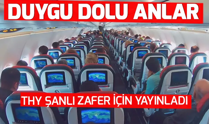 Türk Hava Yollarından 18 Mart için özel video! THY Çanakkale Zaferi videosu
