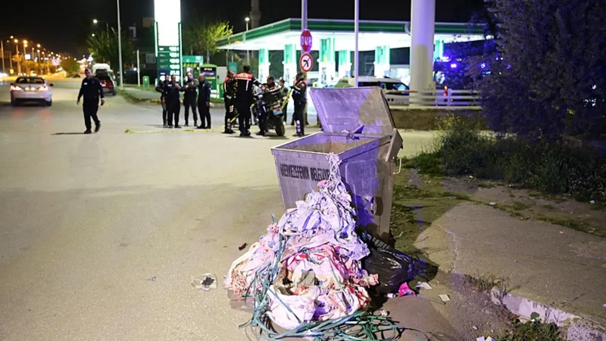 Denizli'de korkunç olay! Çöp konteynerinde bebek cesedi bulundu