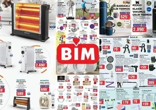 24 Ekim BİM aktüel katalog: BİM’de kış hazırlığı başladı! Çift yönlü ısıtıcı 1.190 TL, terlik çeşitleri 65 TL
