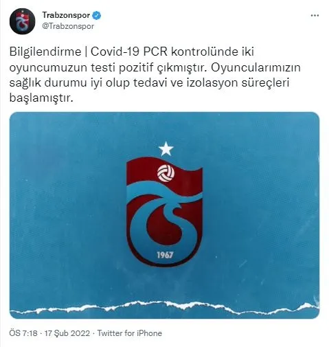 son-dakika-trabzonsporda-iki-futbolcunun-koronavirus-testi-pozitif-cikti-1645118374361.jpg Son dakika: Trabzonspor'da iki futbolcunun koronavirüs testi pozitif çıktı - 1