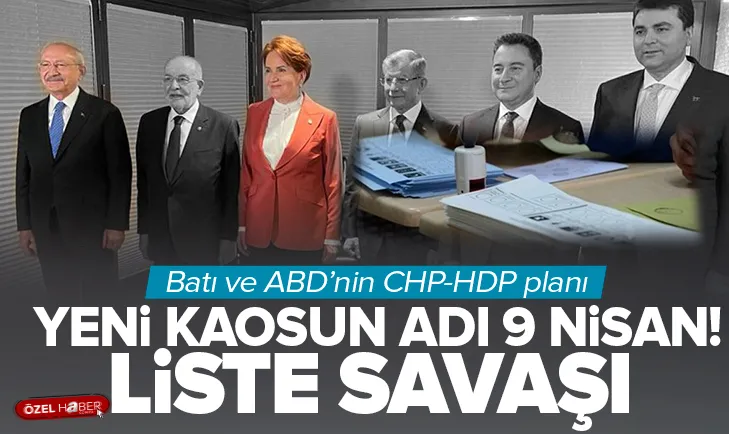 7’li koalisyonda liste savaşları! Kargaşa...
